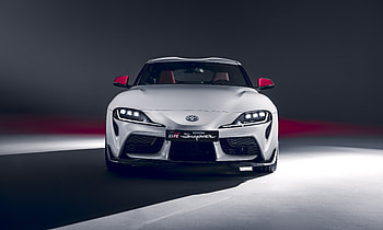 Toyota GR Supra, white car, 2020 HD wallpaper