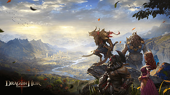 Dragonheir: Silent Gods Fantasy, video game, Dragonheir: Silent Gods HD wallpaper