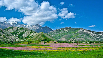 Nature, Alai, Kyrgyzstan, South HD wallpaper