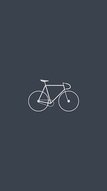 Preview Bicycle, Minimalism, Gray HD phone wallpaper