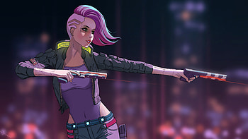 Cyberpunk 2077 Cyber Girl , cyberpunk-2077, 2021-games, games, cyberpunk, artist, artwork, digital-art HD wallpaper