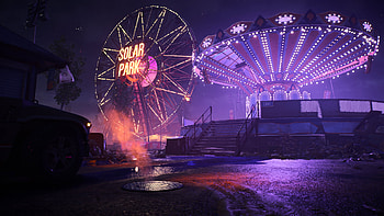 Tom Clancy's The Division 2, Neon Abyss, park at night, video game HD wallpaper
