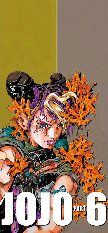 Joylne, araki, art, cool, jojo part 6, jail, netflix, jjba, stone ocean, orange, trendy, jojo, jotaro, popular, anime, funny HD phone wallpaper
