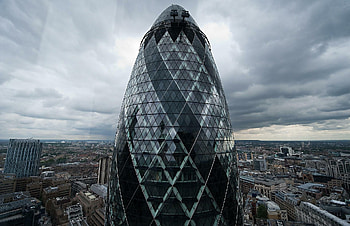 The Gherkin, London skyline, Minimal financial loss, Britains economy HD wallpaper