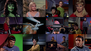 Star Trek Collage, Uhura, Star Trek, Vina, Enterprise, Spock HD wallpaper