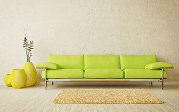 Interior, Light, Miscellanea, Miscellaneous, Minimalism, Light Coloured, Design, Room, Style, Sofa, Mat, Vases, Parquet, Rug HD wallpaper