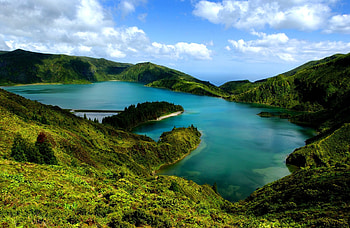 Azores wonders, Stunning landscapes, Captivating backdrops, Travel inspiration HD wallpaper
