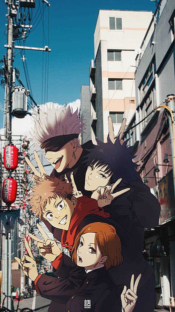 JJK, Jujutsu Kaisen Logo HD phone wallpaper