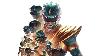 Forever Green Power Rangers, power-rangers, superheroes, artstation HD wallpaper