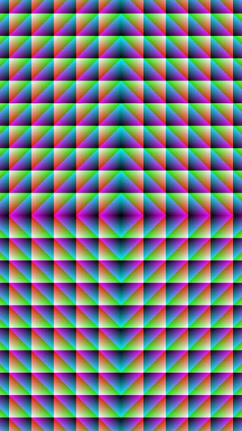 Rainbow Pattern, Illusion HD phone wallpaper