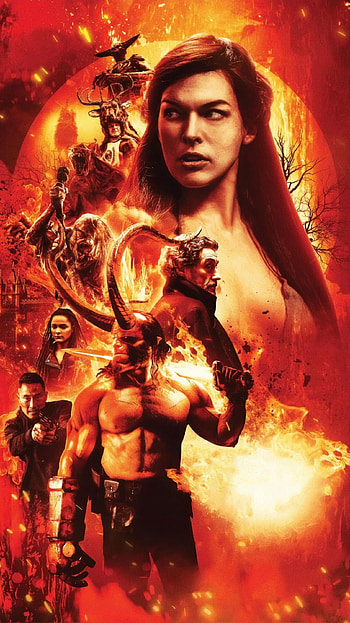 Hellboy (2022) movie HD phone wallpaper