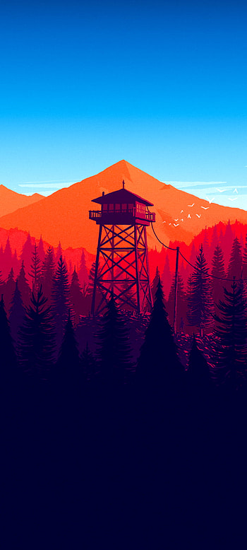 Firewatch Lookout — Vertical , video game HD phone wallpaper