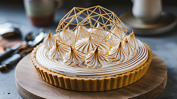 Stunning Lemon Meringue Pie - Ultra, lemon meringue pie, pie, dessert, meringue, pastry HD wallpaper