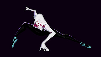 Spider-Gwen in Spider-Man Into the Spider-Verse HD wallpaper