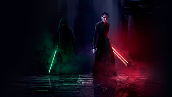 Luke vs Rey Palpatine, Rey (Star Wars), Luke Skywalker, Sci Fi, Star Wars HD wallpaper