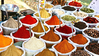 Herbs and spices, , High-resolution background, Visual appeal HD wallpaper