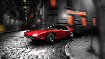 Opel Cd Prototype Sin City , opel, cars, artist, artwork, digital-art, behance HD wallpaper