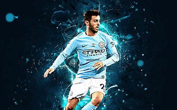 Bernardo Silva, manchester city, football, man city HD wallpaper