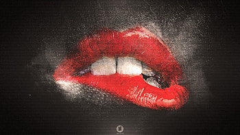 Art, Teeth, Lips, Pomade HD wallpaper