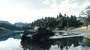 World of tanks, lake, video game HD wallpaper