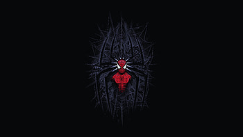 Spiderman Minimalist Digital Art , spiderman, superheroes, minimalism, minimalist, artist, artwork, digital-art HD wallpaper