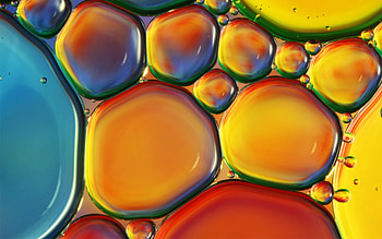 Abstract, Background, Circles, Bright, Multicolored, Motley, Oval HD wallpaper