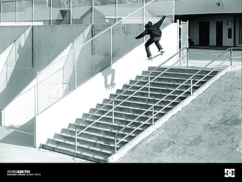 Sports, Ladder, Stairs, Steps, Bounce, Jump, Trick, Skateboard, Ryan Smith HD wallpaper