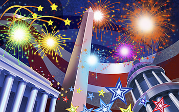 USA independence day, background, Patriotic celebration HD wallpaper