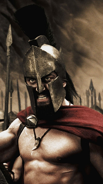 300 spartans, Epic battle scenes, Historical drama, Warrior heroes HD phone wallpaper