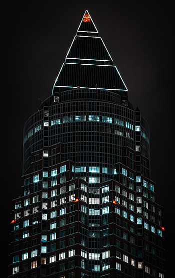 Architecture, Building, Dark, Backlight, Illumination, Tower HD phone wallpaper