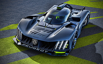 Peugeot 9X8, , racing cars, 2022 cars, supercars, 2022 Peugeot 9X8, french cars, Peugeot HD wallpaper