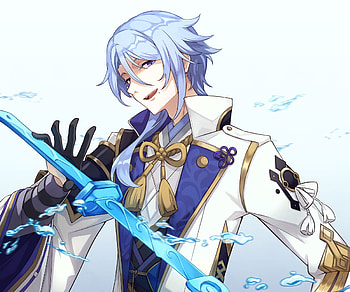 Kamisato Ayato, Kamisato Ayato, video game, Genshin Impact HD wallpaper