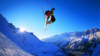 Jumping, Ski jumping, , Adventure HD wallpaper