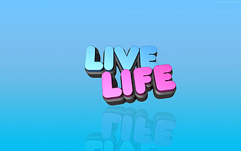 Words, Life, Inscription, Colorful, Colourful HD wallpaper