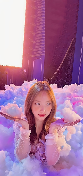 Nayeon, lip, pink, twice HD phone wallpaper