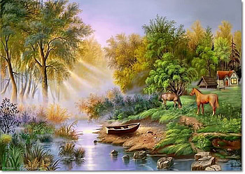 for you NINAROSE from your friend kate, abstract, fantasy, beautiful, surreal, land HD wallpaper