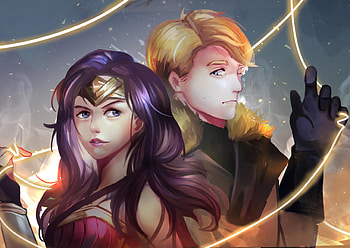 Steve Trevor Wonder Woman, wonder-woman, superheroes, artist, artwork, digital-art, deviantart HD wallpaper