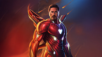 Iron Man The Armored Avenger In Action, iron-man, superheroes, artwork, digital-art, artstation HD wallpaper