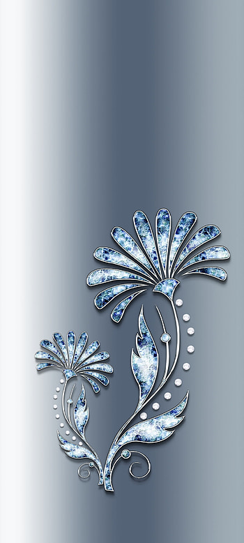 High grade Diamond, brooch, art, Luxury, Premium, Metal, flower HD phone wallpaper