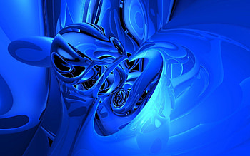 Abstract, Reflection, Lines, Form, Neon, Figure, Bends HD wallpaper
