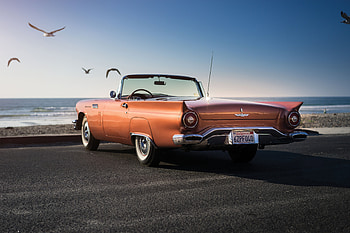 Ford, Cars, 1957, Thunderbird HD wallpaper