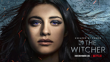 Anya Chalotra as Yennefer, yennefer, anya chalotra, poster, face, girl, the witcher, actress, afis, woman, tv series HD wallpaper