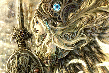 WARRIOR with SHEILD, sheild, sword, art, warrior HD wallpaper