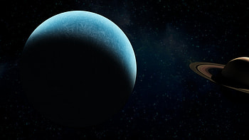 Uranus and Saturn, Uranus HD wallpaper