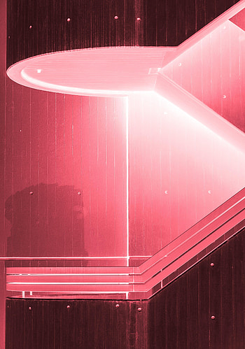 Pink, Building, Miscellanea, Miscellaneous, Illumination, Glow, Lighting HD phone wallpaper