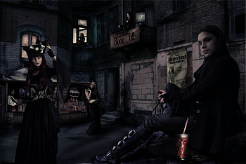 If Vampires Ruled The World, fantasy, sucker, blood, vampire, dark HD wallpaper