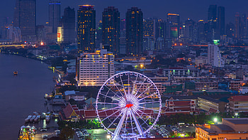 Asiatique The Riverfront, Bangkok HD wallpaper
