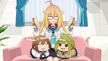 Noko Shikanoko, Torako Koshi, and Meme Bashame, Anime, My Deer Friend Nokotan, Noko Shikanoko, Torako Koshi, Meme Bashame HD wallpaper