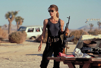 Sarah Connor, Terminator 2: Judgment Day HD wallpaper