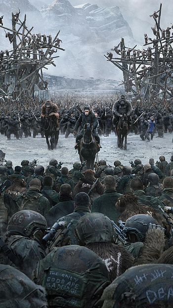 War for the Planet of the Apes (2022) movie HD phone wallpaper